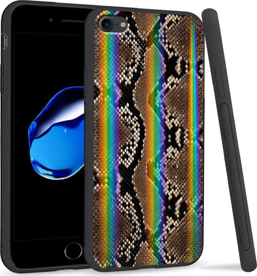 Super Fashion Etui Rainbow Series na Apple iPhone 7 Snake's Skin 1
