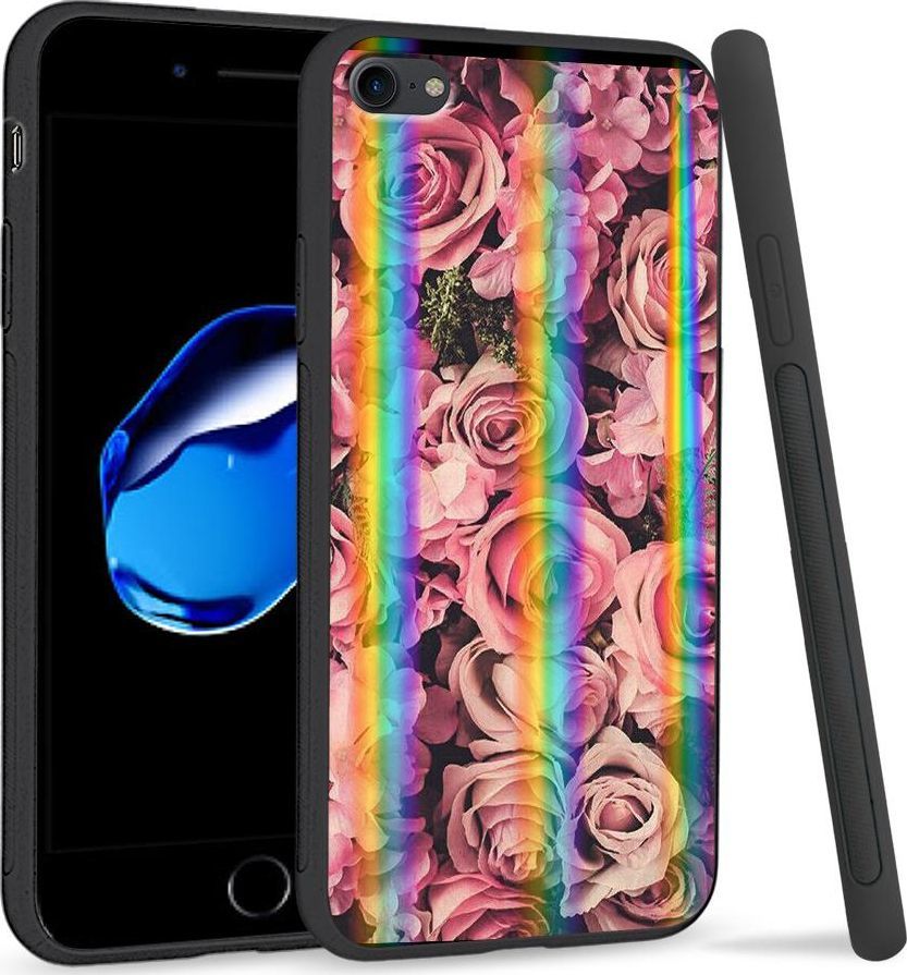 Super Fashion Etui Rainbow Series na Apple iPhone 7 Roses 1