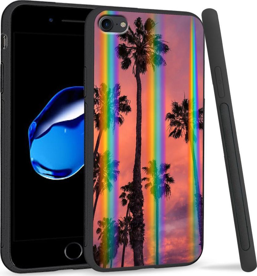 Super Fashion Etui Rainbow Series na Apple iPhone 7 Palms 1