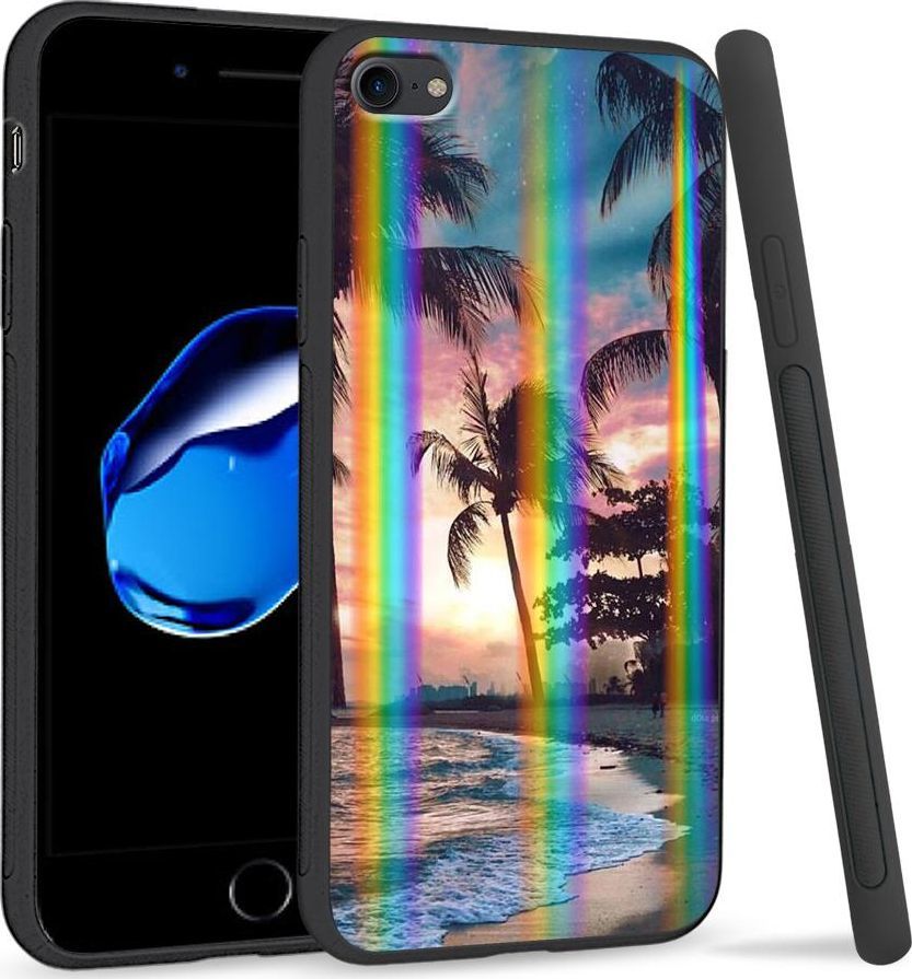 Super Fashion Etui Rainbow Series na Apple iPhone 7 Tropical Beach 1