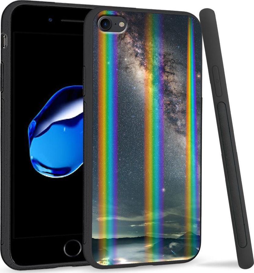 Super Fashion Etui Rainbow Series na Apple iPhone 7 Gwieździste niebo 1