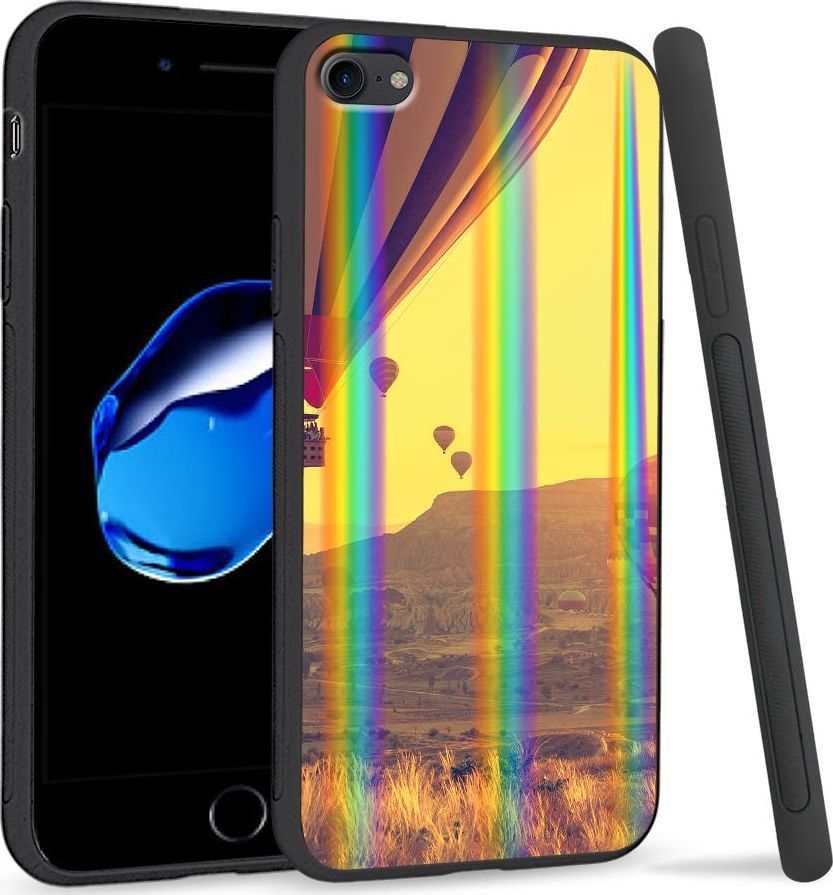 Super Fashion Etui Rainbow Series na Apple iPhone 7 Lot balonem 1