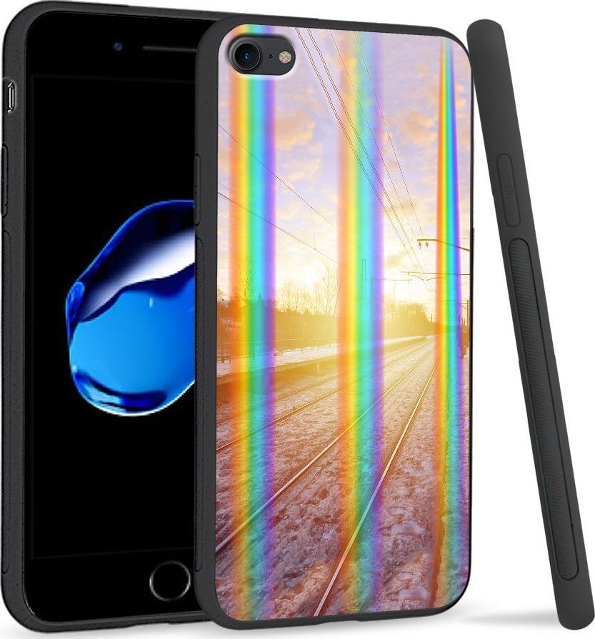 Super Fashion Etui Rainbow Series na Apple iPhone 7 Wschód słońca 1