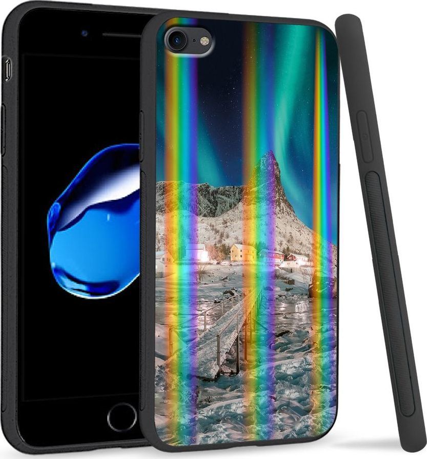 Super Fashion Etui Rainbow Series na Apple iPhone 7 Zorza 1