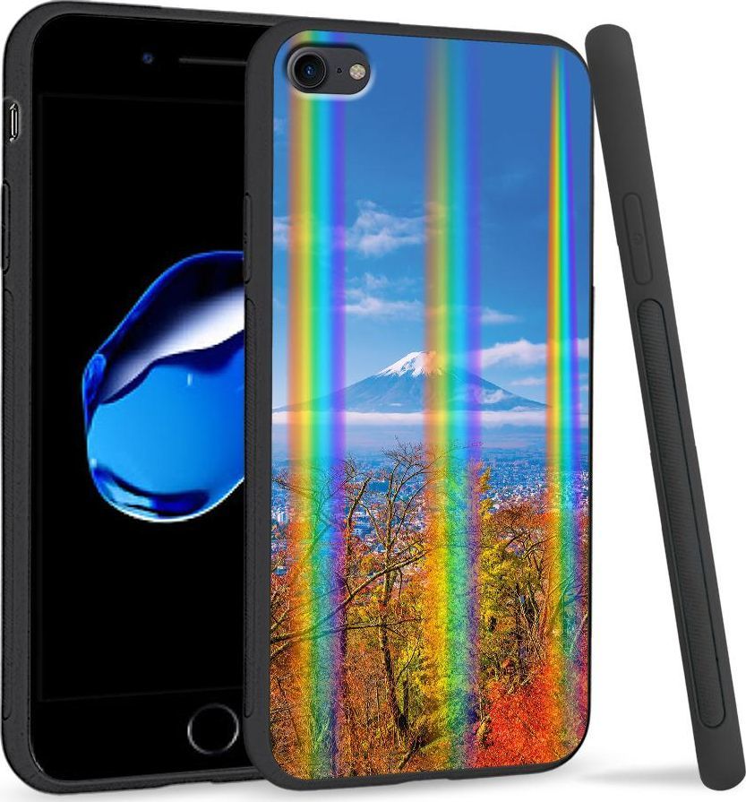 Super Fashion Etui Rainbow Series na Apple iPhone 7 Widok na góry 1