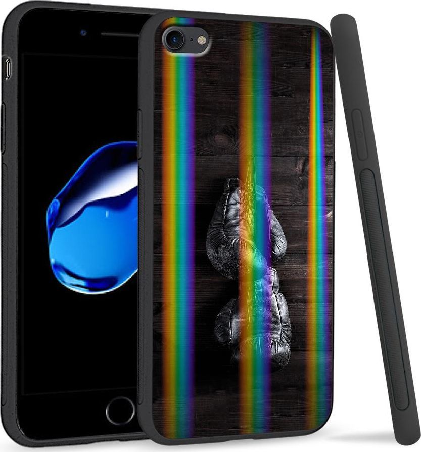 Super Fashion Etui Rainbow Series na Apple iPhone 7 Stare rękawice 1
