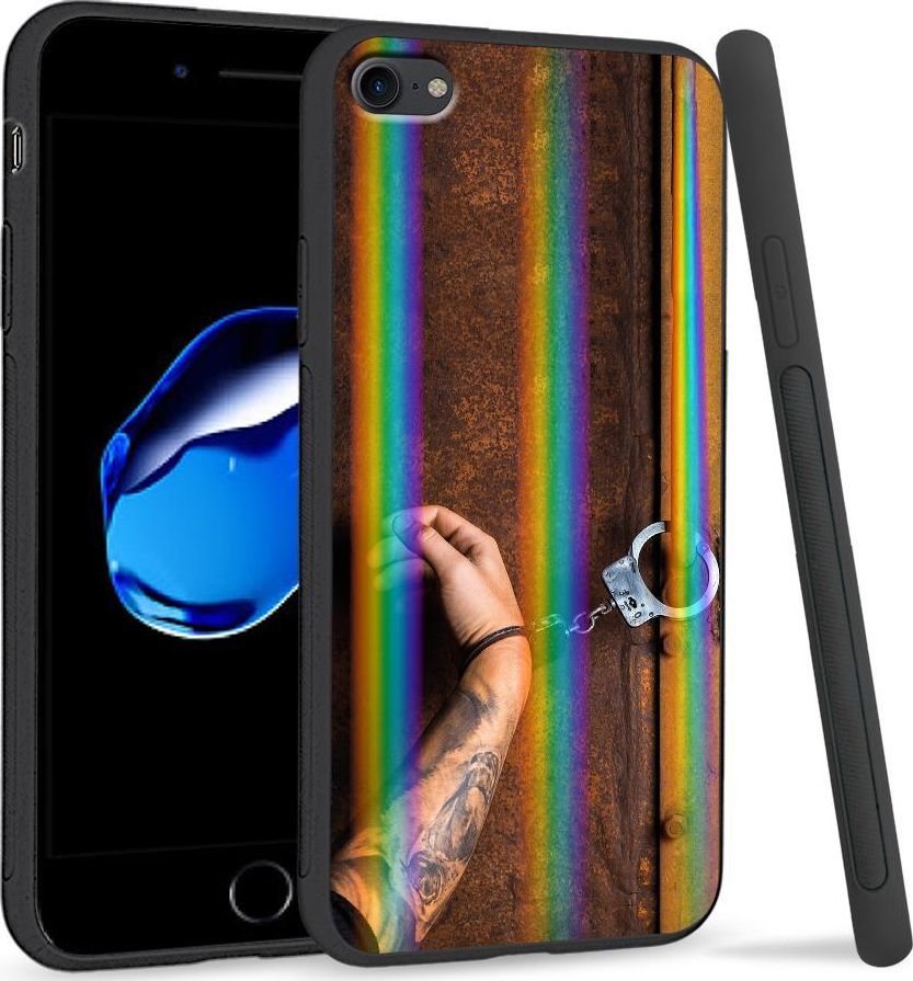 Super Fashion Etui Rainbow Series na Apple iPhone 7 Uwięziony 1