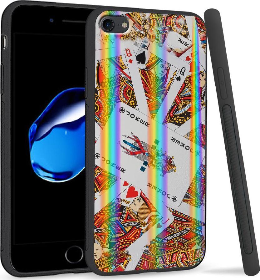 Super Fashion Etui Rainbow Series na Apple iPhone 7 Karty 1
