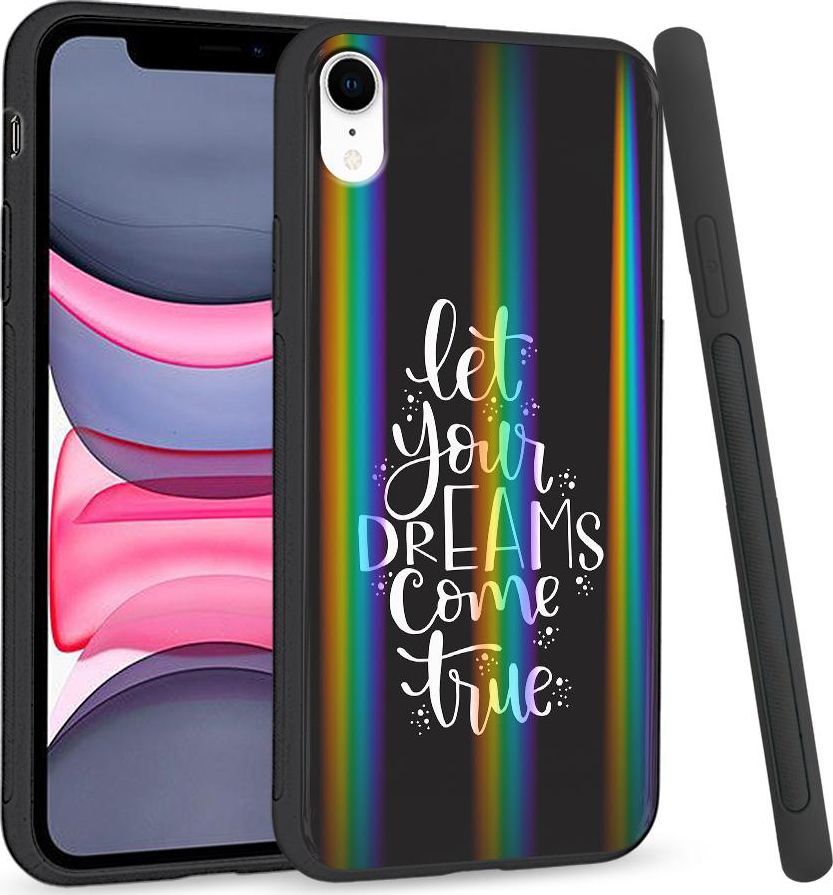 Super Fashion Etui Rainbow Series na Apple iPhone XR Twoje marzenia 1