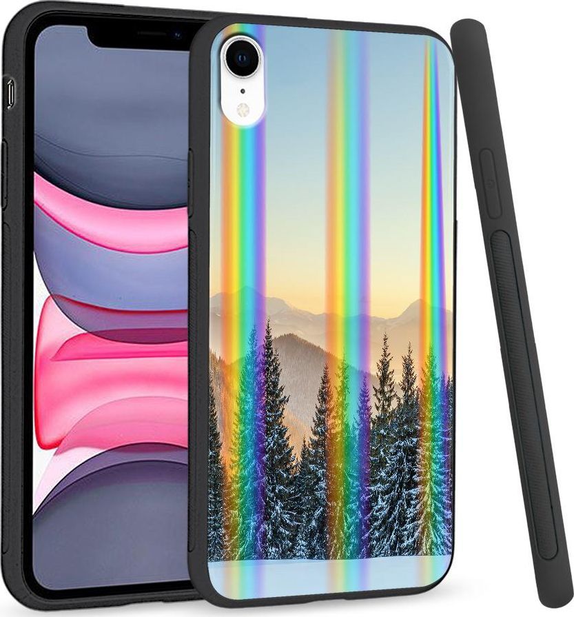 Super Fashion Etui Rainbow Series na Apple iPhone XR Cool Winter 1