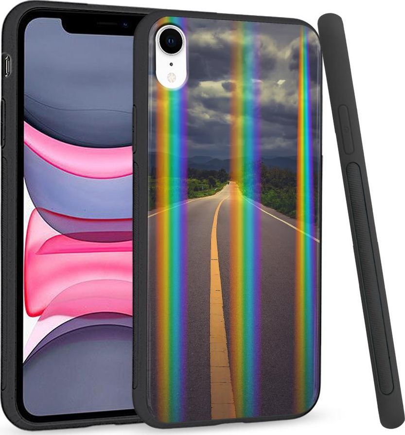 Super Fashion Etui Rainbow Series na Apple iPhone XR Road to Heaven 1