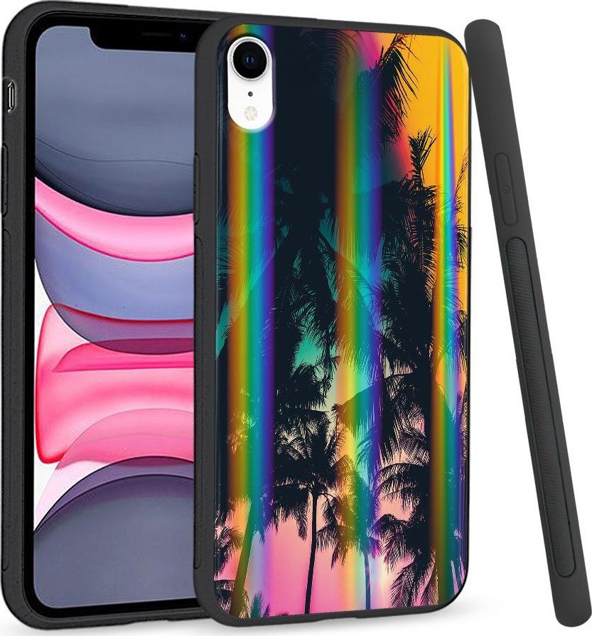 Super Fashion Etui Rainbow Series na Apple iPhone XR Trance 1