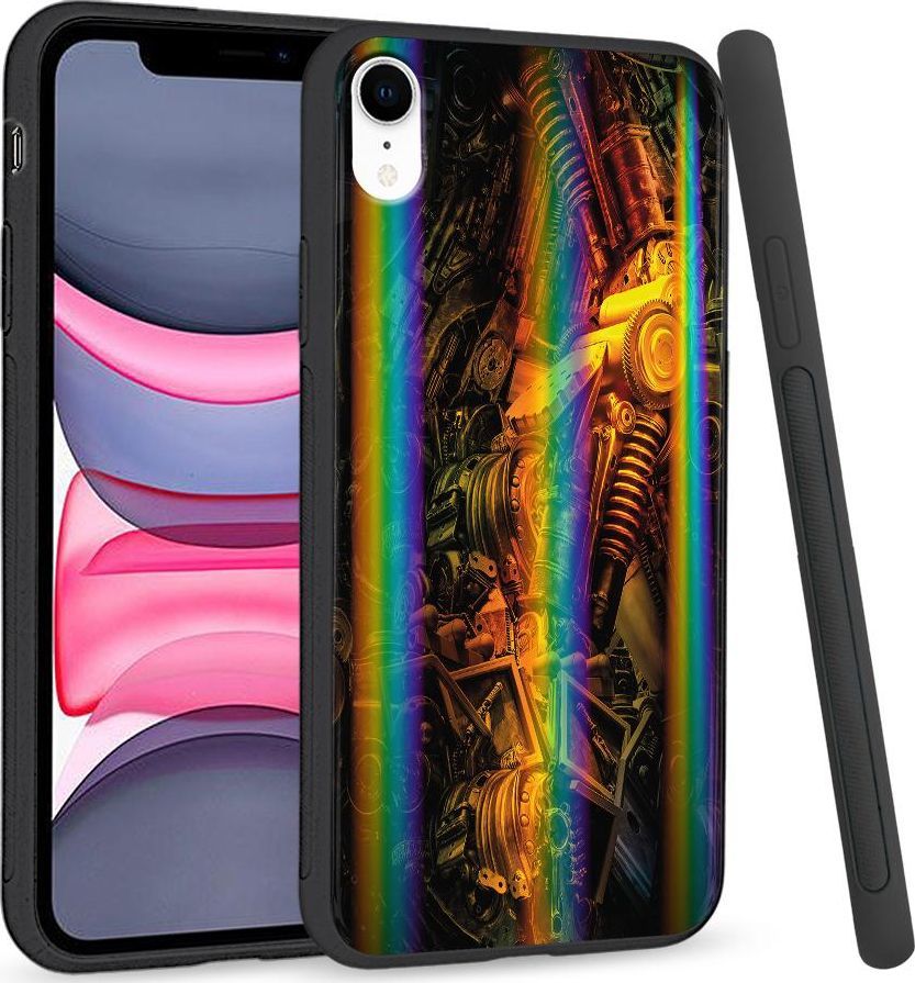 Super Fashion Etui Rainbow Series na Apple iPhone XR Machine world 1