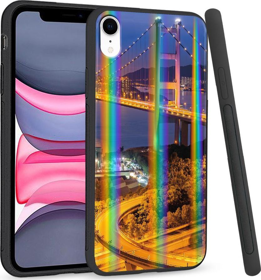 Super Fashion Etui Rainbow Series na Apple iPhone XR Bridges 1