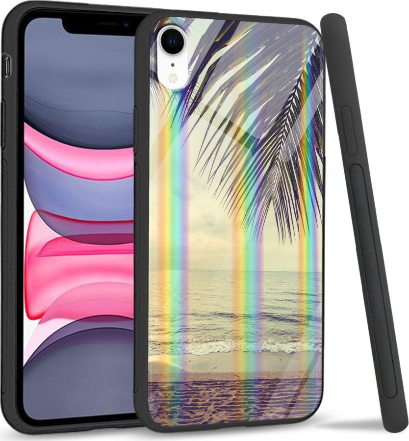 Super Fashion Etui Rainbow Series na Apple iPhone XR Beach side 1