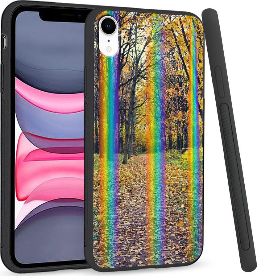 Super Fashion Etui Rainbow Series na Apple iPhone XR Walk in Park 1
