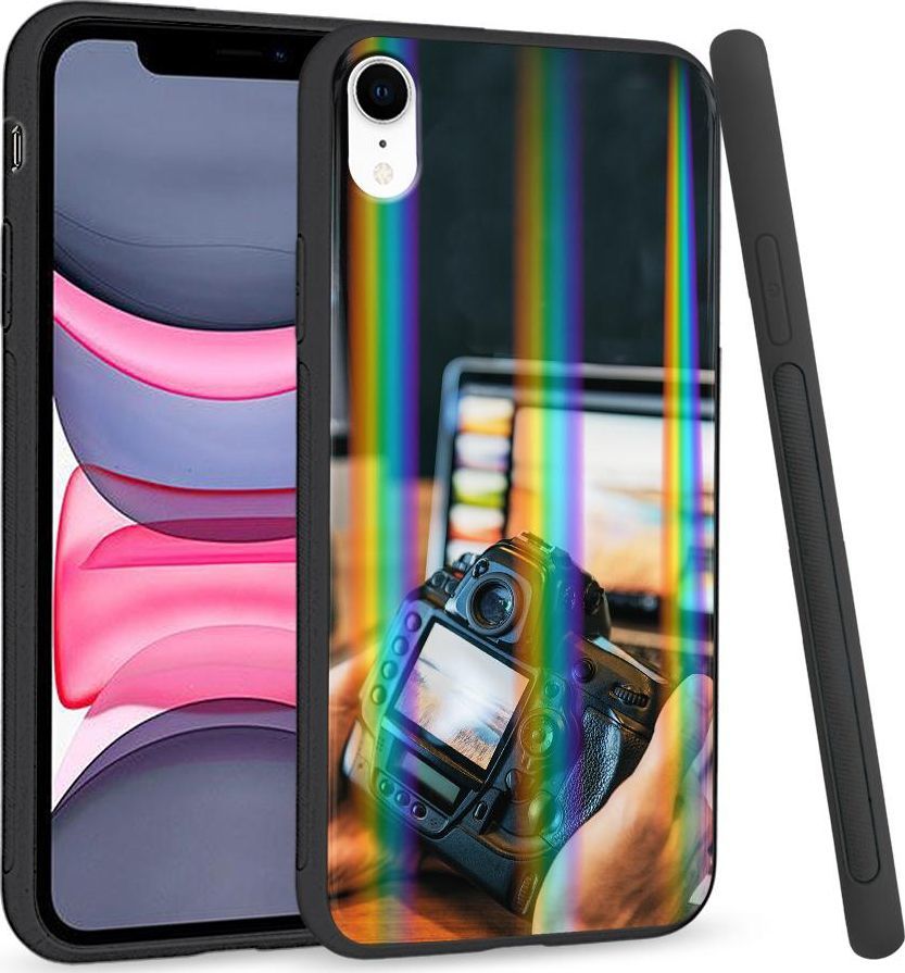 Super Fashion Etui Rainbow Series na Apple iPhone XR Zestaw fotografa 1