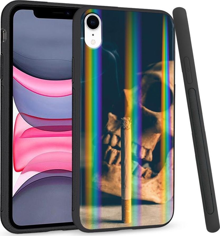 Super Fashion Etui Rainbow Series na Apple iPhone XR Ostatni papieros 1