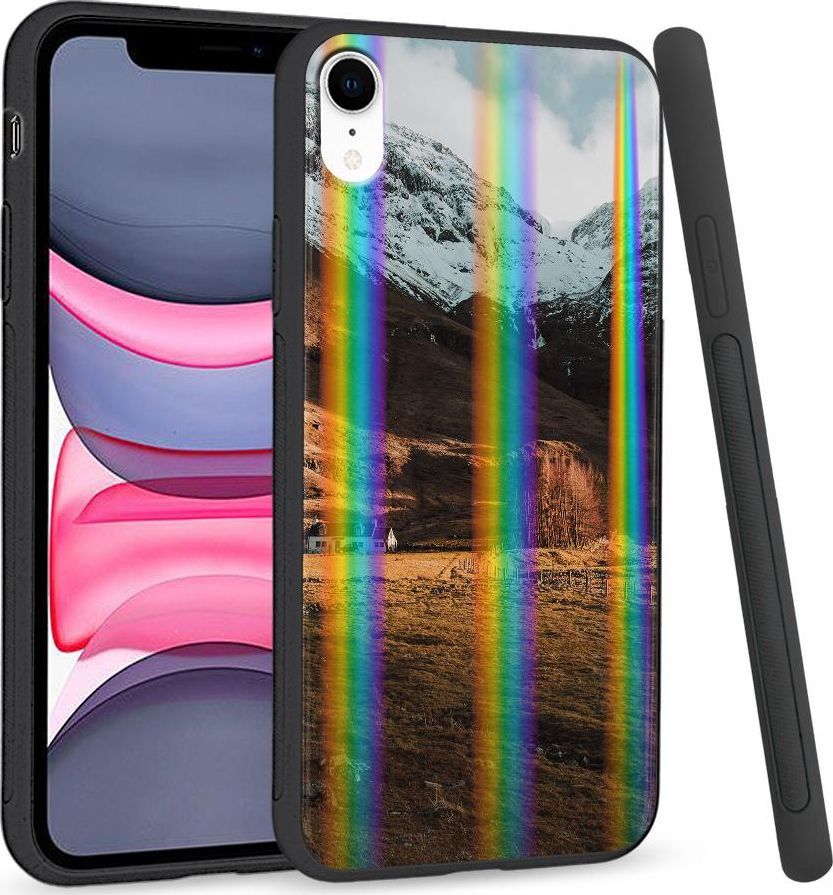 Super Fashion Etui Rainbow Series na Apple iPhone XR Lawina 1