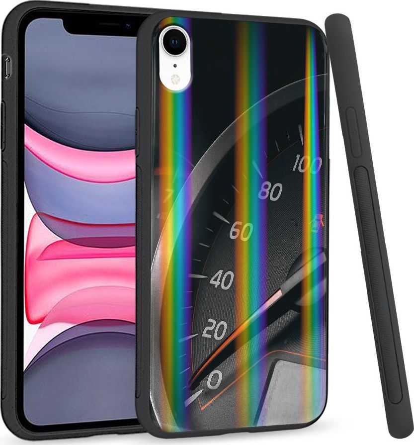 Super Fashion Etui Rainbow Series na Apple iPhone XR Speed Limit 1