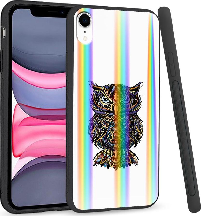 Super Fashion Etui Rainbow Series na Apple iPhone XR Sowa 1