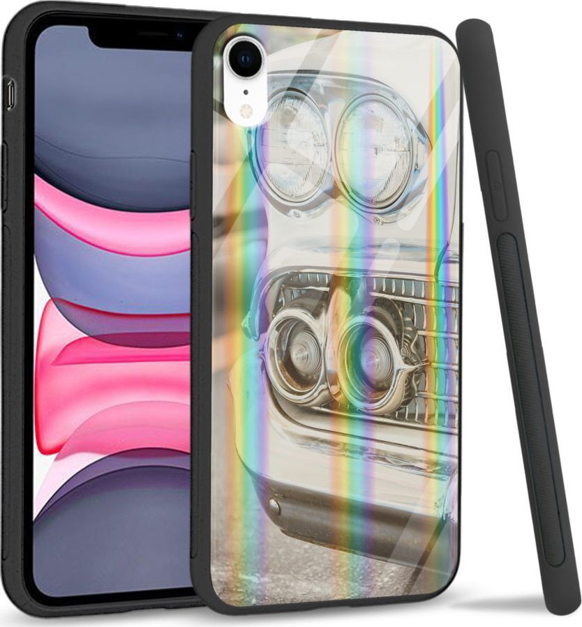 Super Fashion Etui Rainbow Series na Apple iPhone XR Vintage 1