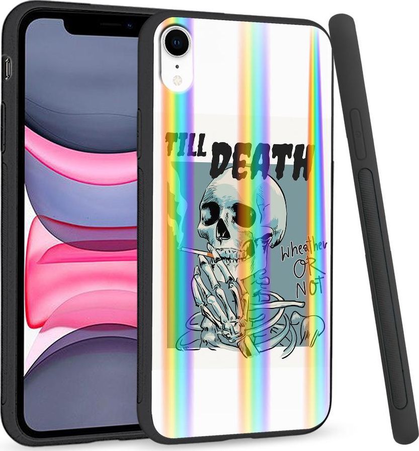 Super Fashion Etui Rainbow Series na Apple iPhone XR Palącz 1