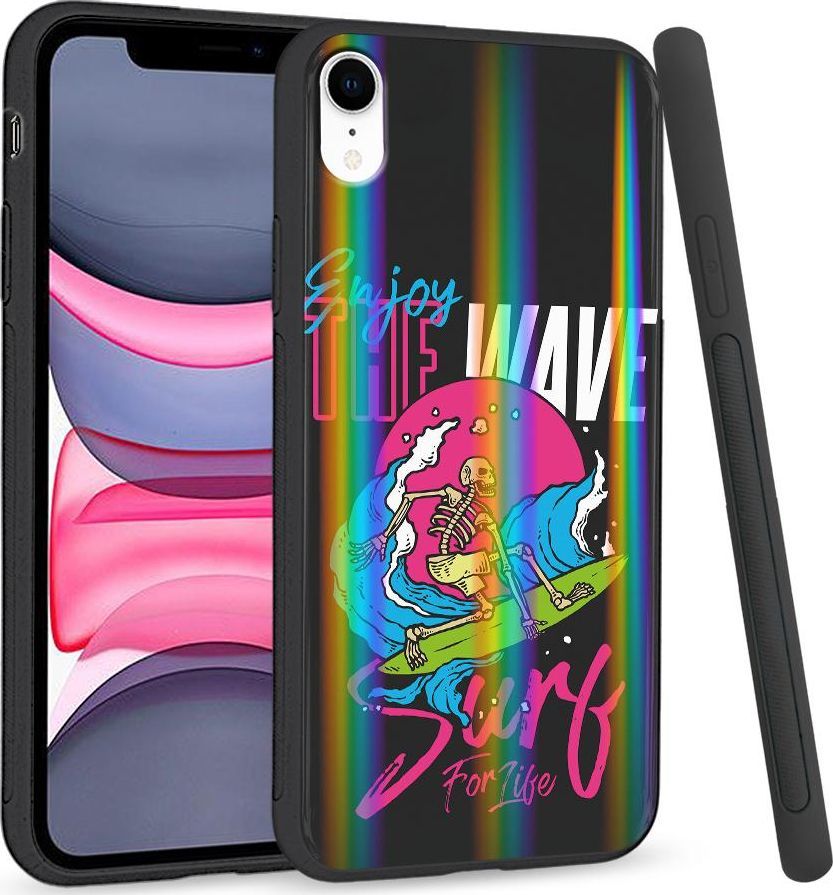 Super Fashion Etui Rainbow Series na Apple iPhone XR Na fali 1