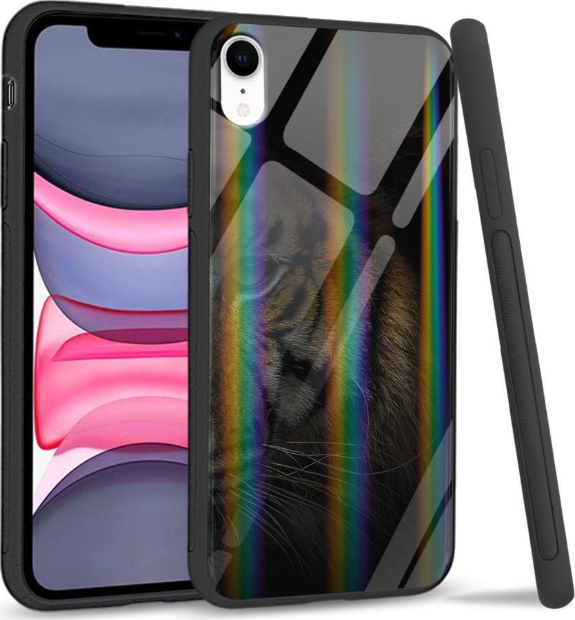Super Fashion Etui Rainbow Series na Apple iPhone XR Tiger shadow 1
