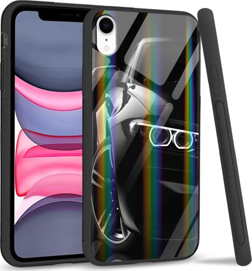 Super Fashion Etui Rainbow Series na Apple iPhone XR LED headlights 1