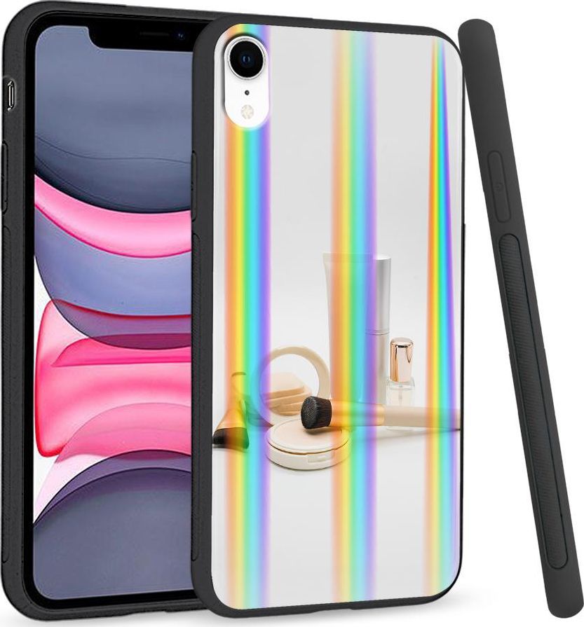 Super Fashion Etui Rainbow Series na Apple iPhone XR Kosmetyki 1