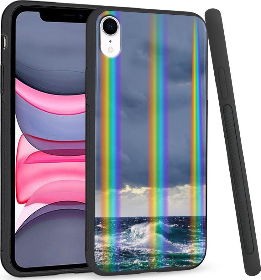 Super Fashion Etui Rainbow Series na Apple iPhone XR Fale na morzu 1