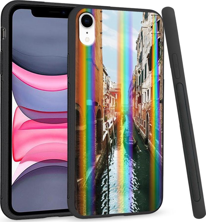 Super Fashion Etui Rainbow Series na Apple iPhone XR Kanał w Wenecji 1