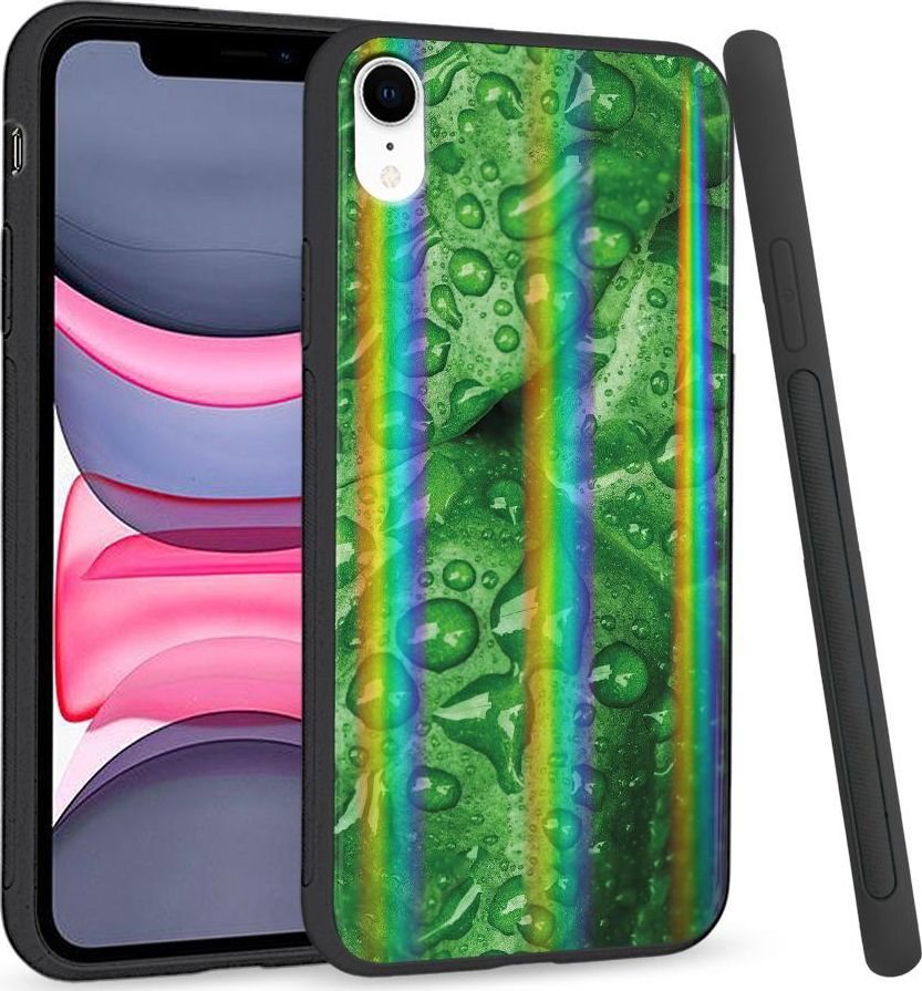 Super Fashion Etui Rainbow Series na Apple iPhone XR Krople 1