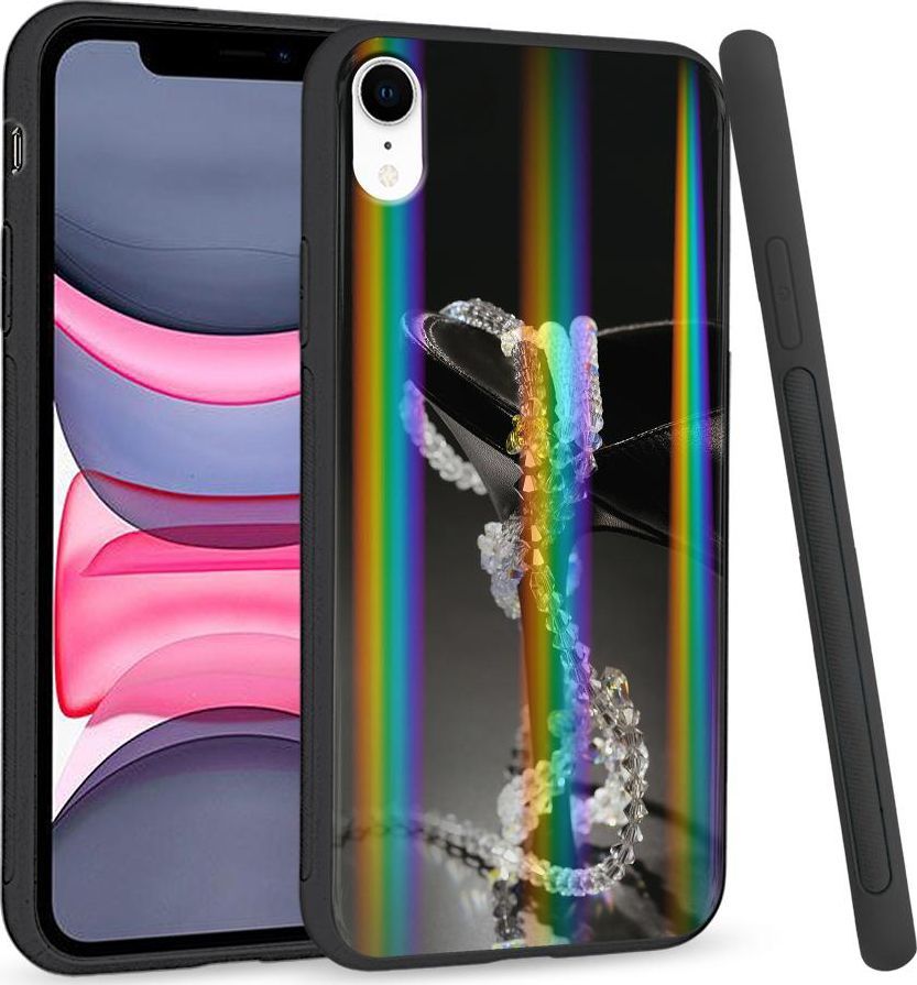 Super Fashion Etui Rainbow Series na Apple iPhone XR Obcas 1