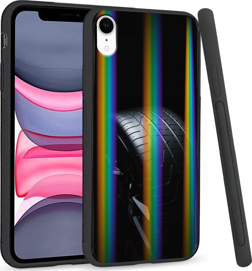 Super Fashion Etui Rainbow Series na Apple iPhone XR Opona 1
