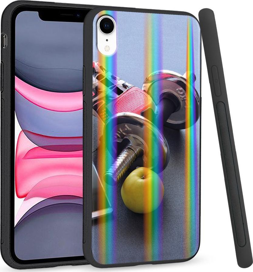 Super Fashion Etui Rainbow Series na Apple iPhone XR Hantla 1