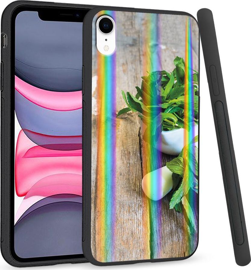 Super Fashion Etui Rainbow Series na Apple iPhone XR Mięta 1