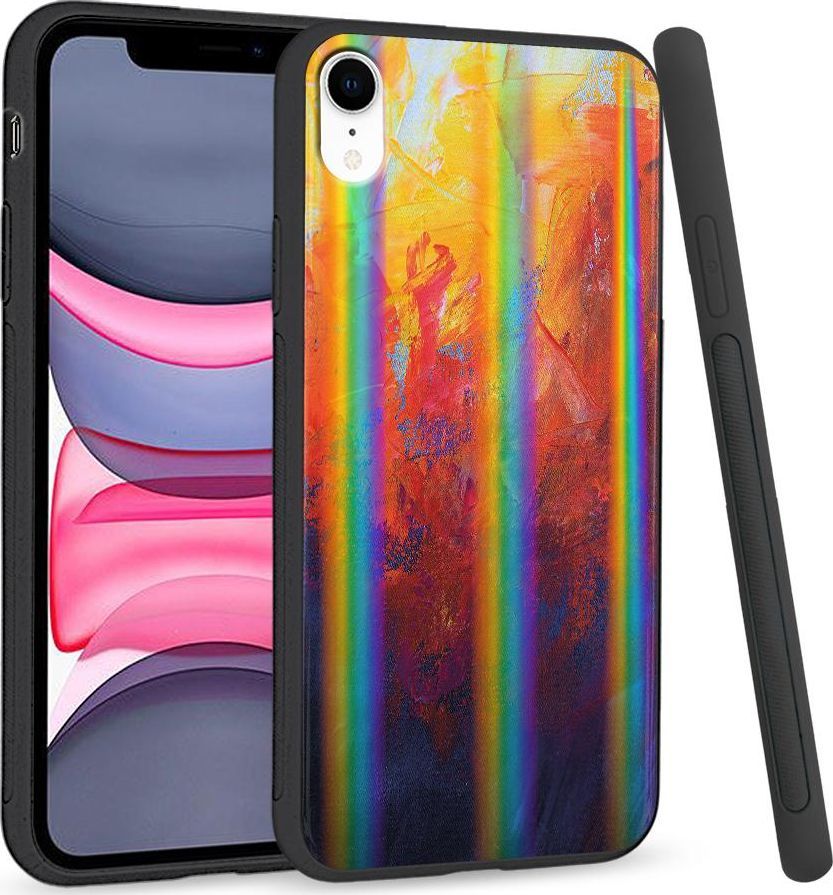 Super Fashion Etui Rainbow Series na Apple iPhone XR Pastel Painting 1