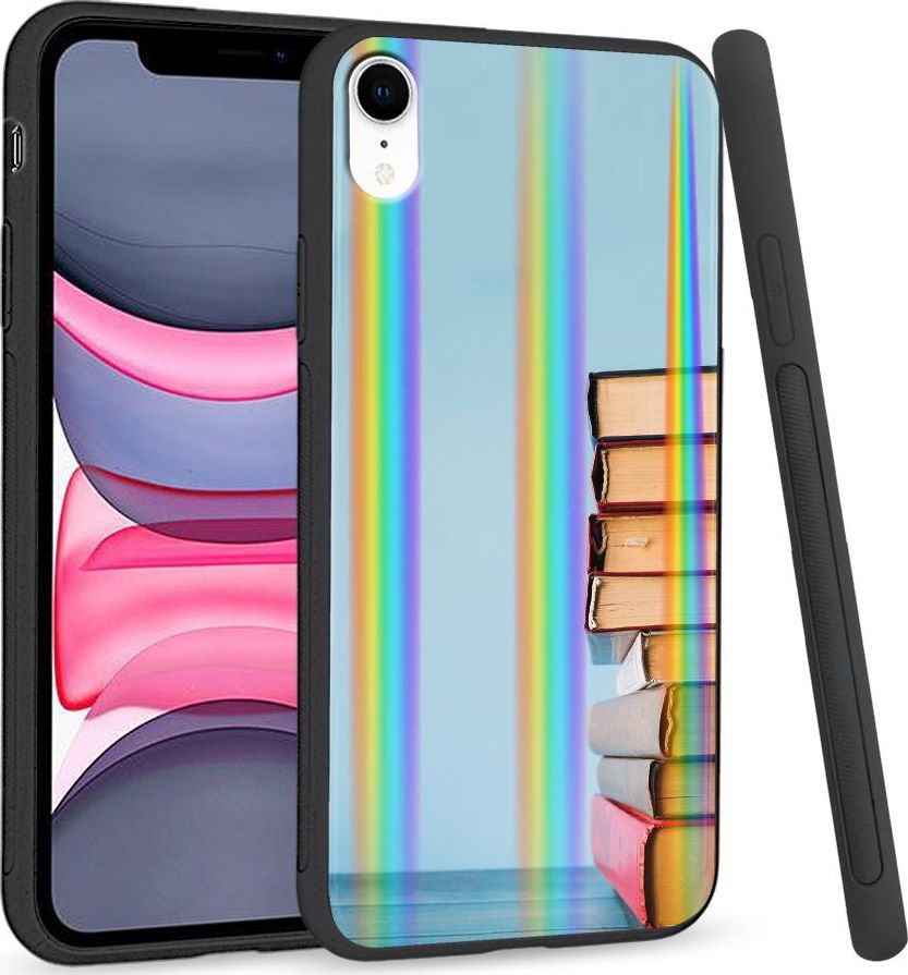 Super Fashion Etui Rainbow Series na Apple iPhone XR Lubię czytać 1