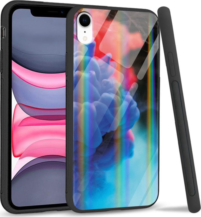 Super Fashion Etui Rainbow Series na Apple iPhone XR Water color 1