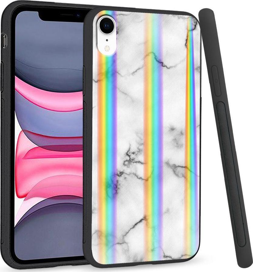 Super Fashion Etui Rainbow Series na Apple iPhone XR 1