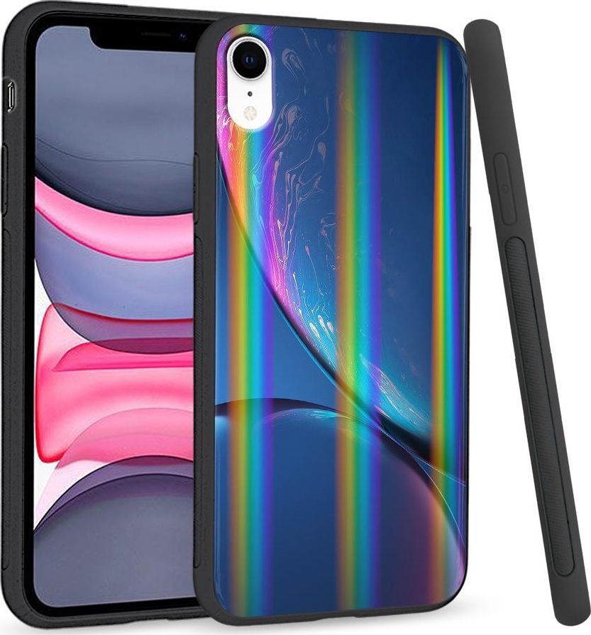 Super Fashion Etui Rainbow Series na Apple iPhone XR Balls 1
