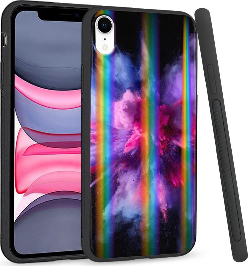 Super Fashion Etui Rainbow Series na Apple iPhone XR Colours 1