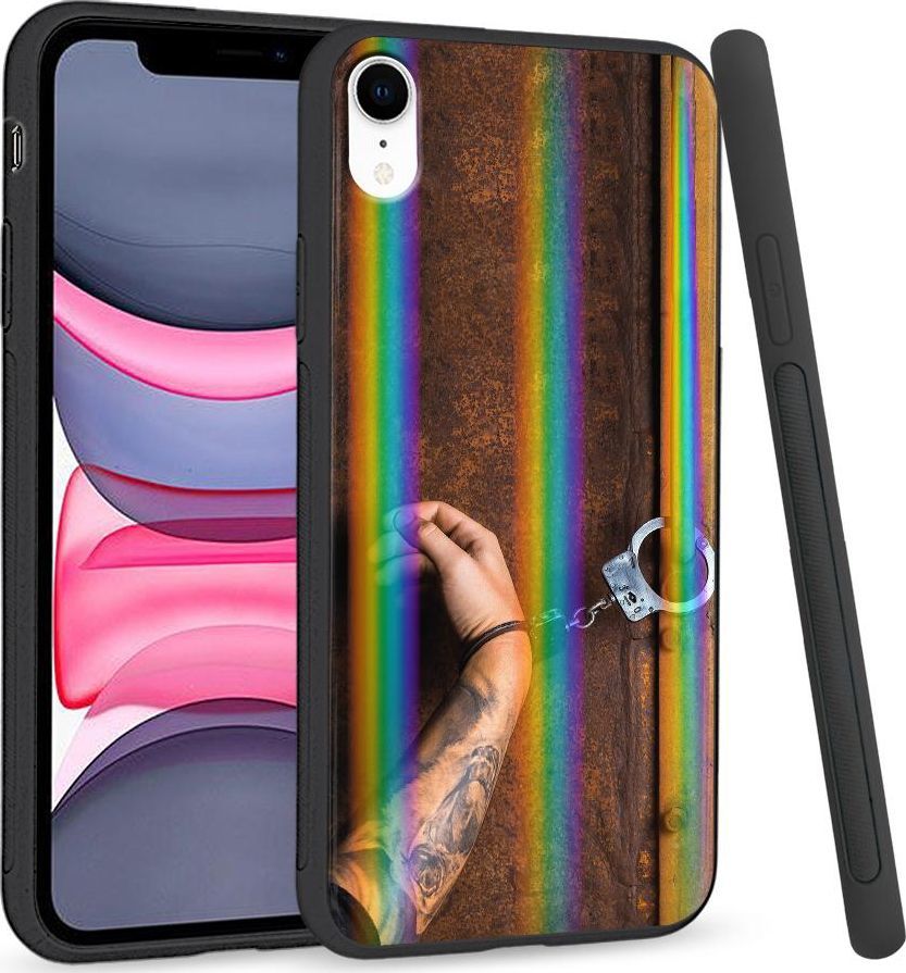 Super Fashion Etui Rainbow Series na Apple iPhone XR Uwięziony 1