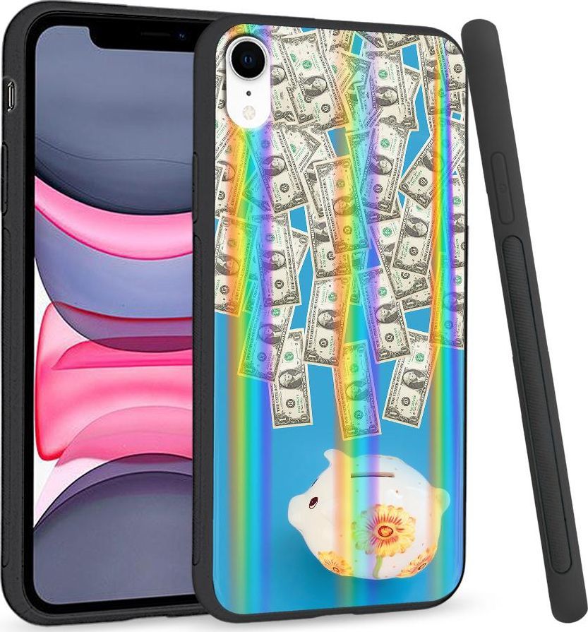 Super Fashion Etui Rainbow Series na Apple iPhone XR Skarbona marzeń 1