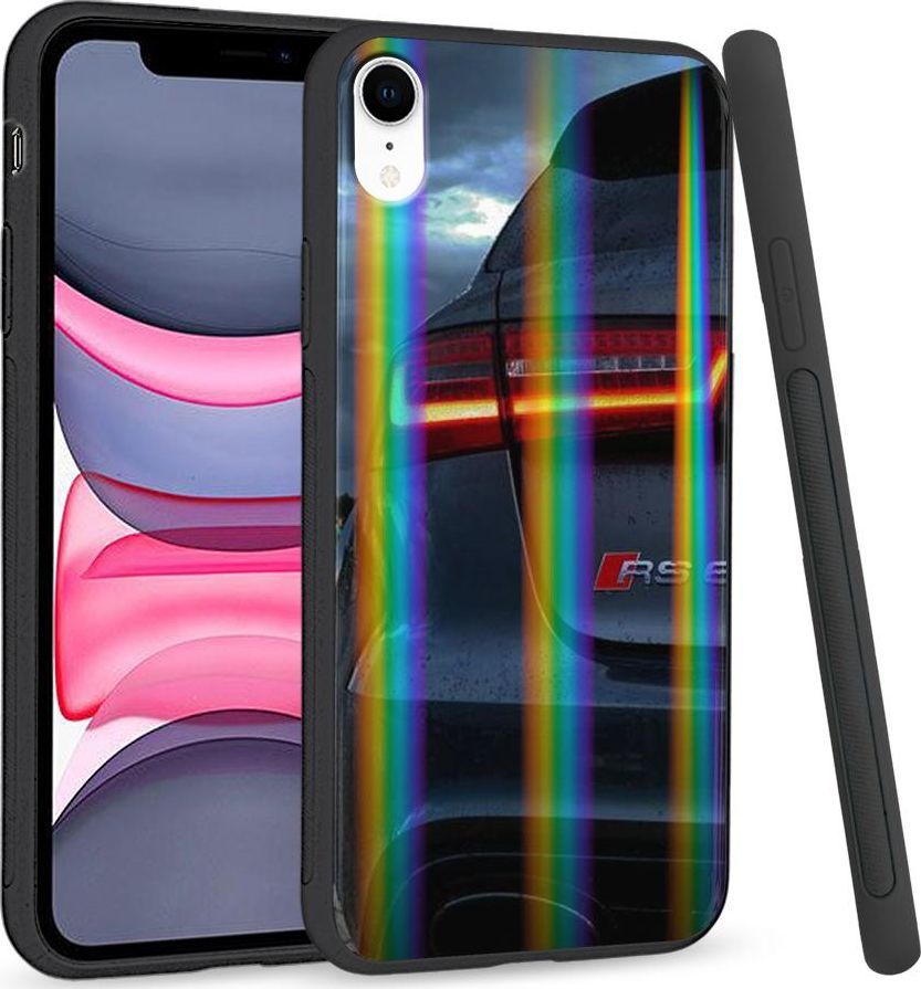 Super Fashion Etui Rainbow Series na Apple iPhone XR Audi 1