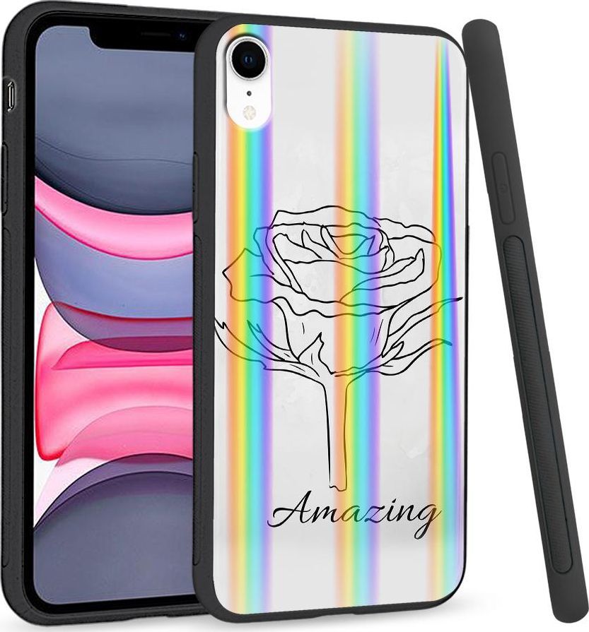 Super Fashion Etui Rainbow Series na Apple iPhone XR Amazing 1