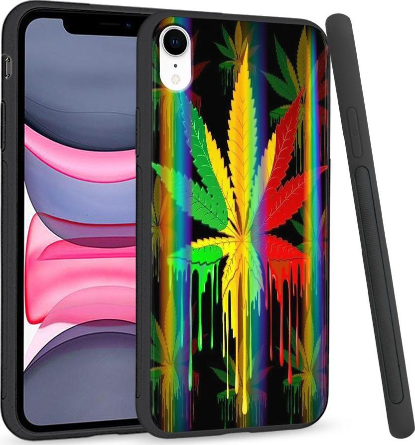 Super Fashion Etui Rainbow Series na Apple iPhone XR Jamaica Zioło 1