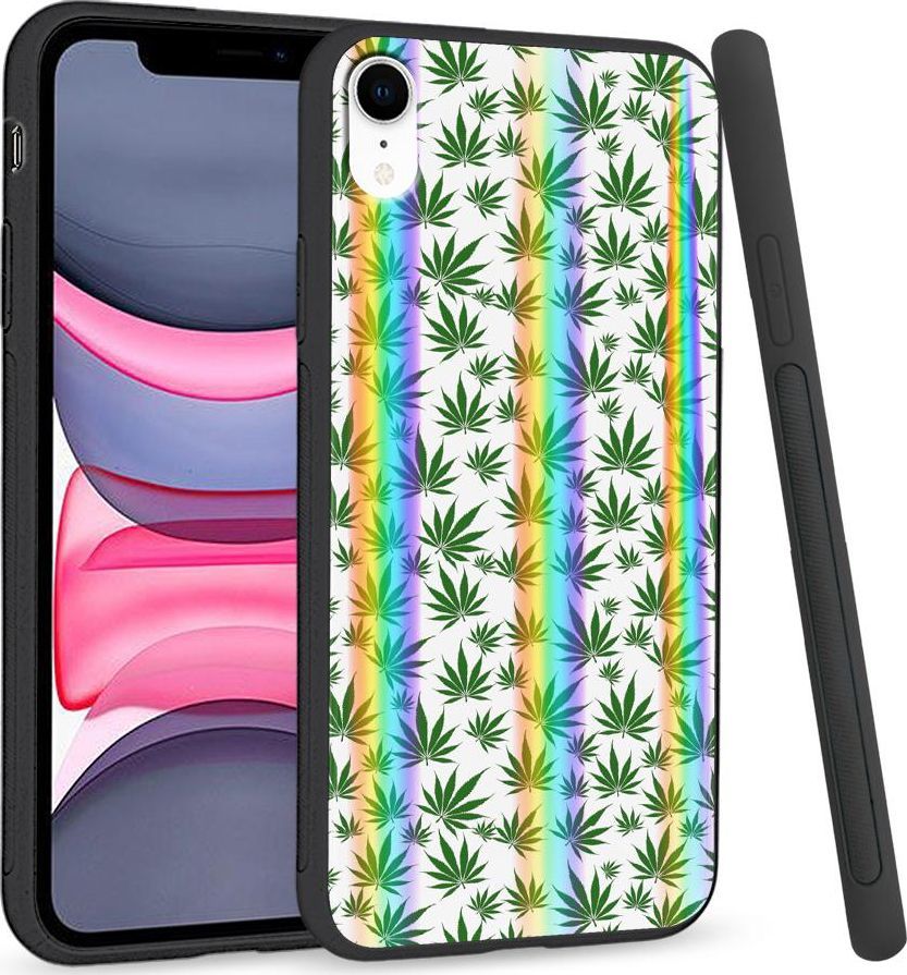 Super Fashion Etui Rainbow Series na Apple iPhone XR Listki 1
